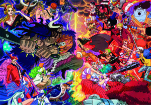 Clementoni-Puzzle 1000 Teile: One Piece - Auf der Suche nach dem Schatz