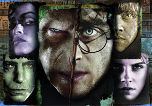 Clementoni-Puzzle 1000 Teile: Harry Potter - Erzfeinde
