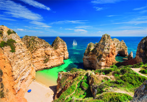 Clementoni-Puzzle 1000 Teile: Die Algarve-Bucht