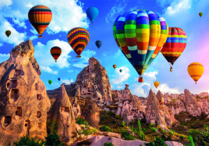Ballons in Kappadokien