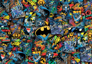 Clementoni-Puzzle 1000 Teile: Das unmögliche Puzzle - Batman