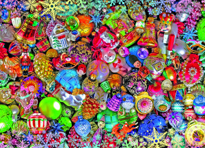Clementoni-Puzzle 1000 Teile: Das unmögliche Puzzle - Fröhliche Weihnachten