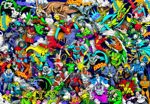 Clementoni-Puzzle 1000 Teile: Das unmögliche Puzzle - DC Comics