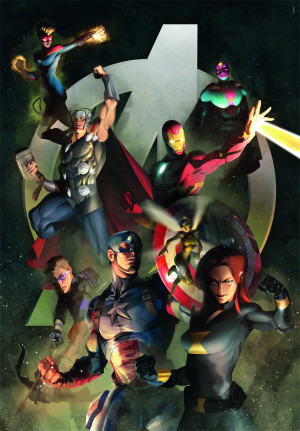 Clementoni-Puzzle 1000 Teile: Marvel Avengers - Comichelden