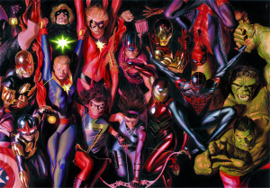 Clementoni-Puzzle 1000 Teile: Marvel Avengers - Spielzeugfiguren