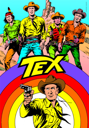 Clementoni-Puzzle 1000 Teile: Tex Willer Comic