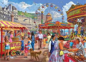 Entlang der Hastings-Promenade