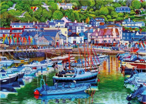 Gibsons-Puzzle 1000 Teile: Der Hafen von Lyme Regis