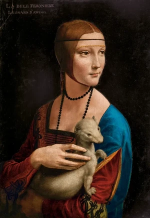 Castorland-Puzzle 1000 Teile: Die Dame mit dem Hermelin, da Vinci