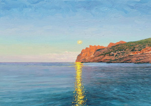 JHG Jigsaws-Puzzle 1000 Teile: Die Bucht bei Vollmond