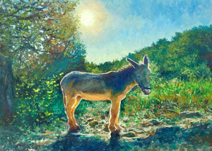 JHG Jigsaws-Puzzle 1000 Teile: Süßer Esel
