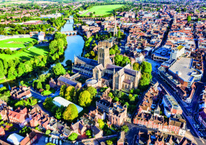 JHG Jigsaws-Puzzle 1000 Teile: Blick auf Worcester