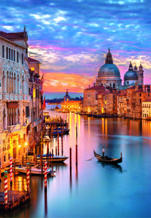 Leuchtendes Venedig