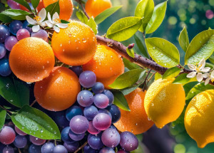 CherryPazzi-Puzzle 1000 Teile: Schmackhafte Sonnenfrüchte