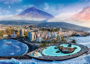 Blick auf Teneriffa, Spanien