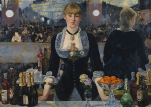 Art Collection, Bar in Folies-Bergére, Manet
