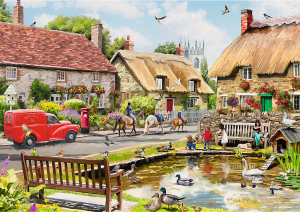 Trefl Puzzle-Puzzle 1000 Teile: Sommer in der Stadt