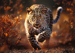 Trefl Puzzle-Puzzle 1000 Teile: Wilder Leopard
