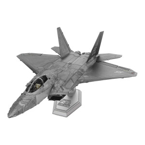 Metal Earth-Puzzle 50 Teile: Metal Earth|Kampfjet F-22 Raptor - 3D Metall Puzzle