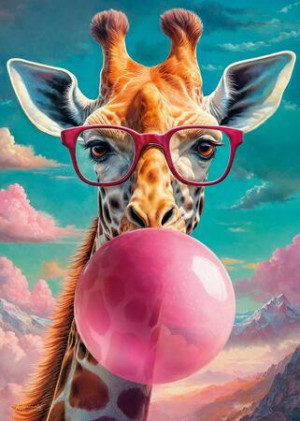 Chillige Giraffe