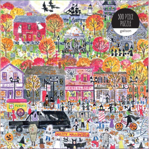 Galison/Mudpuppy-Puzzle 500 Teile: Das Halloweenfest, Storrings