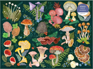 Galison/Mudpuppy-Puzzle 1000 Teile: Die bunte Welt der Pilze