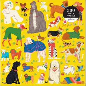 Modisch gekleidete Hunde