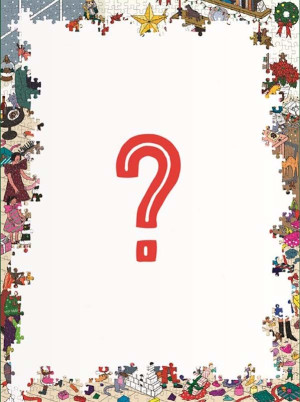 Galison/Mudpuppy-Puzzle 1000 Teile: Überraschungsmotiv - Weihnachtsvorbereitungen
