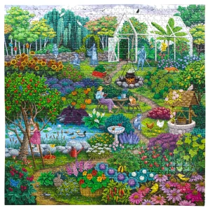 eeBoo-Puzzle 1000 Teile: Der Obstgarten des Alchemisten