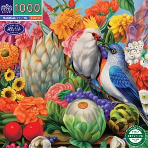 eeBoo-Puzzle 1000 Teile: Magische Früchte