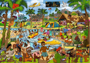 Goliath-Puzzle 1000 Teile: That ́s Life: Paul Gauguin