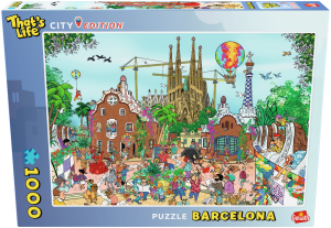Goliath-Puzzle 1000 Teile: That ́s Life: Barcelona