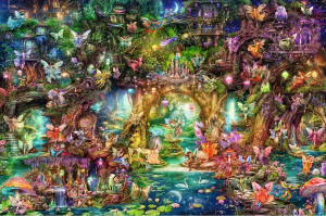 Ravensburger-Puzzle 4000 Teile: Die verborgene Welt der Feen
