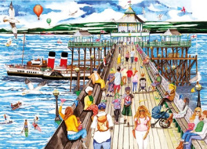 Am Pier von Clevedon