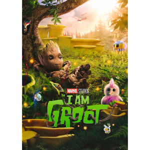 Trefl Puzzle-Puzzle 1000 Teile: Marvel - Guradians of the Galaxy - Groot