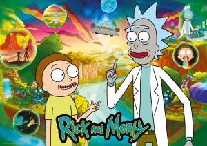 Trefl Puzzle-Puzzle 1000 Teile: Rick and Morty