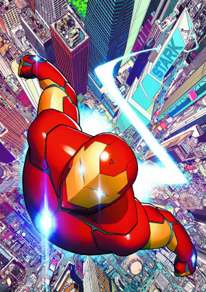 Trefl Puzzle-Puzzle 1000 Teile: Marvel Heroes - Iron Man