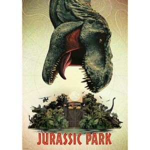 Filmposter - Jurassic Park