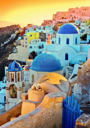 Küstendorf Oia, Santorin