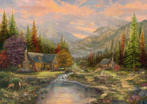 Sierra Paradise - Holzpuzzle