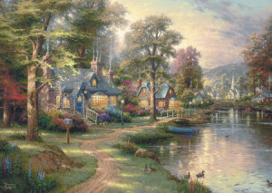 Hometown Lake - Holzpuzzle