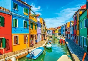 Bunte Farben von Burano
