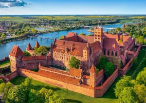 Castorland-Puzzle 500 Teile: Blick auf die Marienburg, Polen