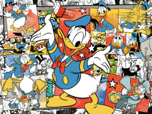 Ravensburger-Puzzle 1500 Teile: Donald Duck