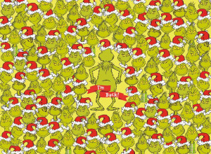 Ravensburger-Puzzle 500 Teile: Challenge: Merry Grinchmas