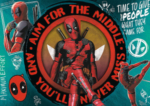 Trefl Puzzle-Puzzle 1000 Teile: Marvel Deadpool