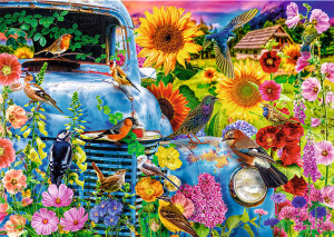 Trefl Puzzle-Puzzle 1000 Teile: Lustige Piepmätze
