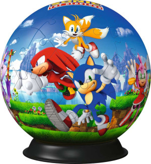 Ravensburger-Puzzle 72 Teile: 3D Puzzleball - Sonic the Hedgehog