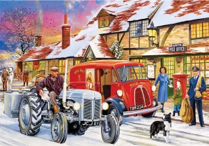 Gibsons-Puzzle 500 Teile: Winterbotschaft