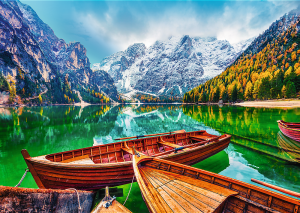 Trefl Puzzle-Puzzle 500 Teile: Pragser Wildsee, Italien